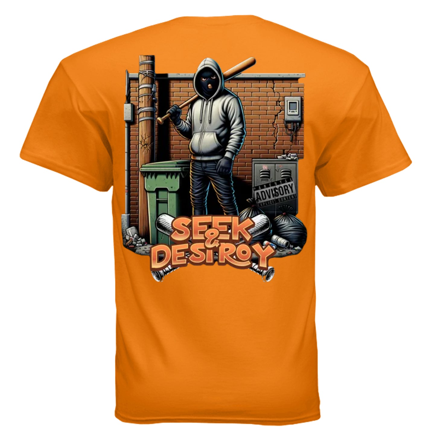 SAFETY ORANGE - G200 - BACK