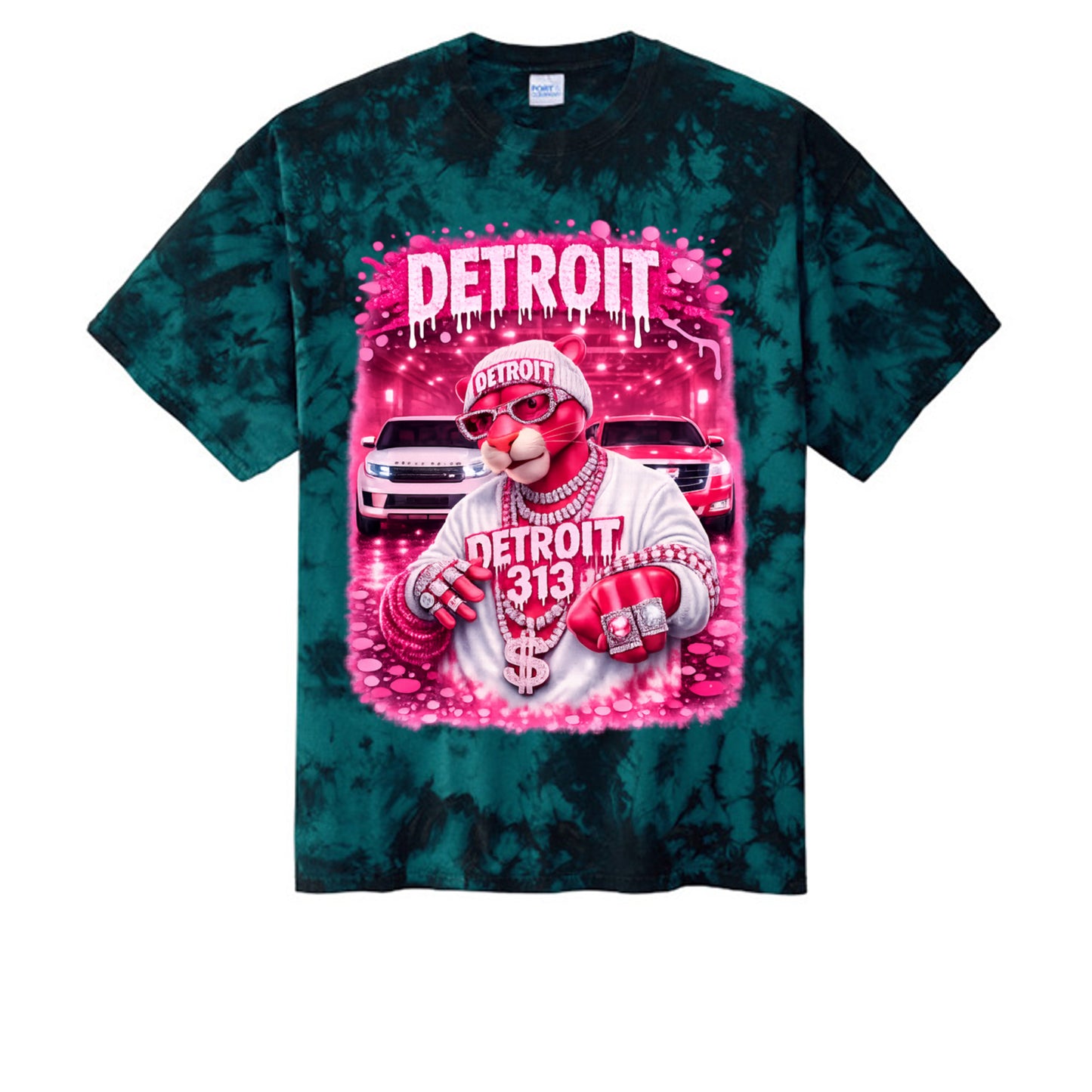 Black/Teal - PC145 - FRONT