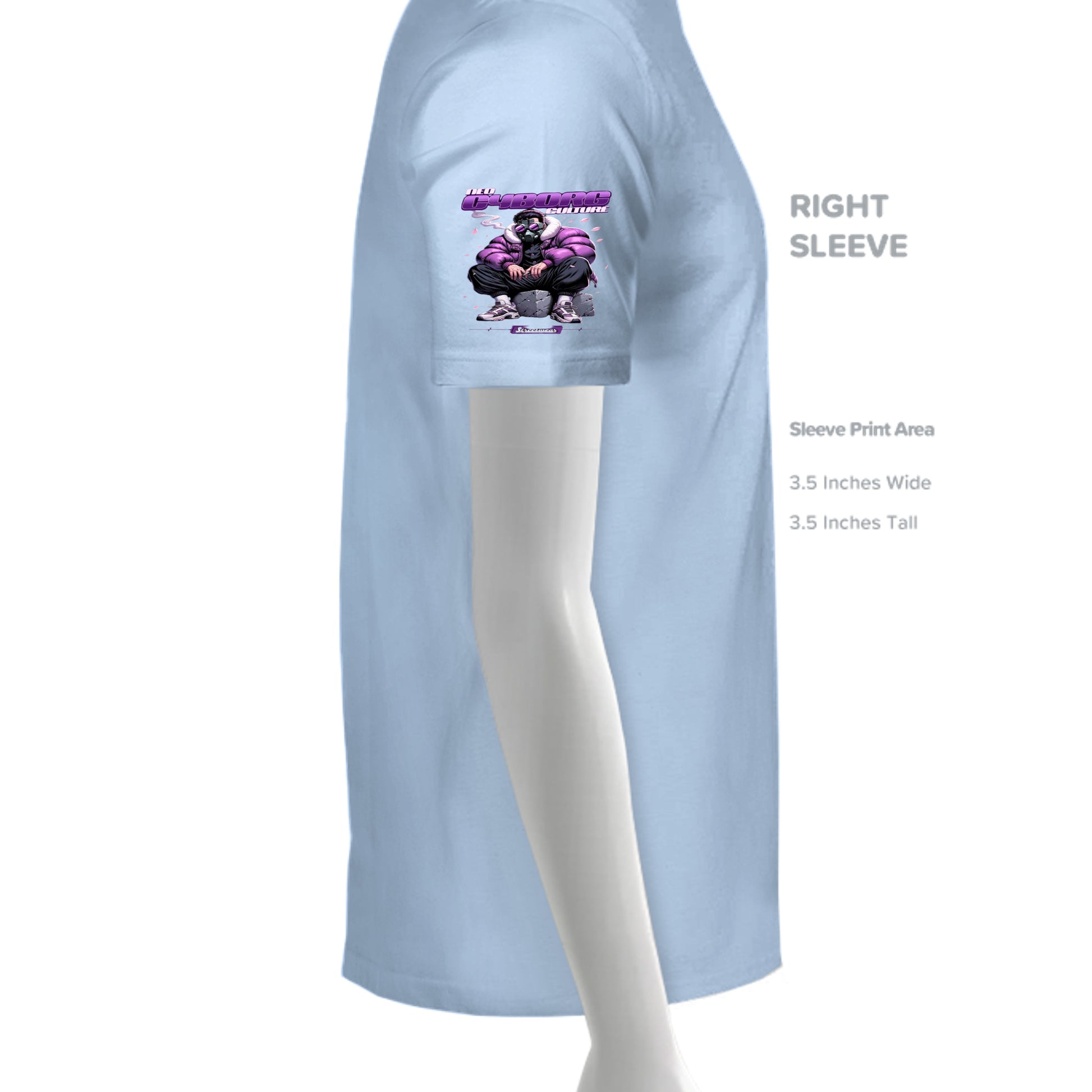 LIGHT BLUE - G200 - SLEEVE_RIGHT