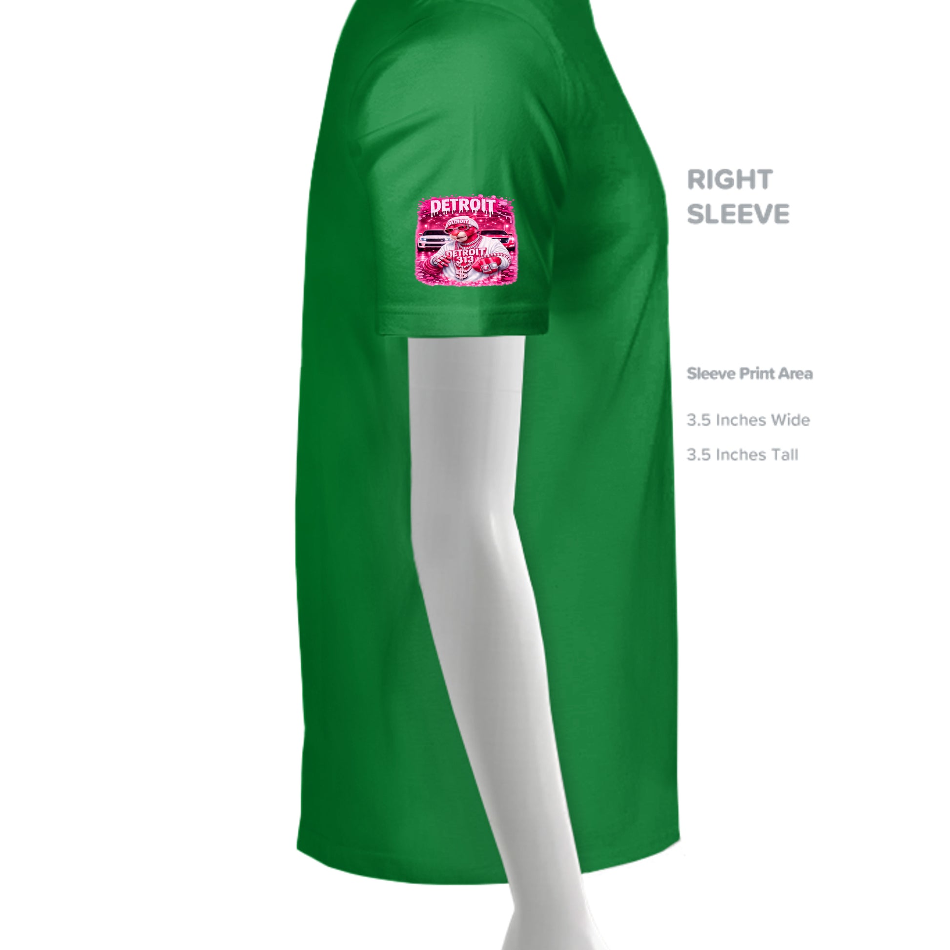 IRISH GREEN - G500B - SLEEVE_RIGHT